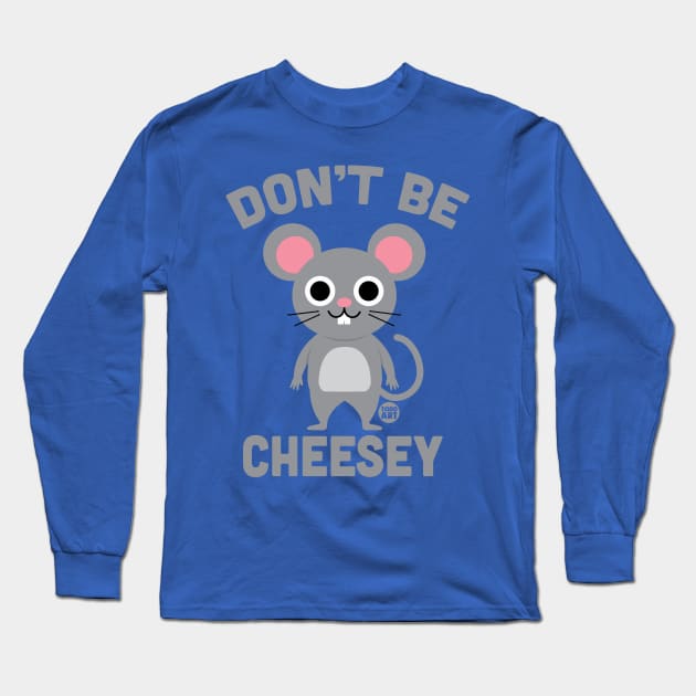 CHEESEY Long Sleeve T-Shirt by toddgoldmanart